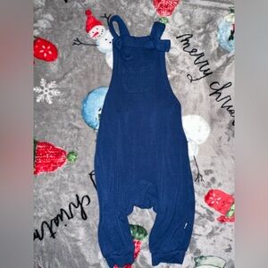 Kyte Baby Bamboo Jersey Overalls Tahoe